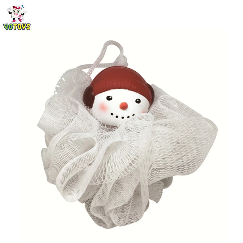 Wholesale Holiday Mesh Bath Sponge | Kids Bath Shower Gifts for holiday gifts and OEM wholesale orders