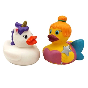 Wholesale Unicorn Baby Bath Toys | Non Toxic PVC Duck Toys for babies toddlers and wholesale OEM orders