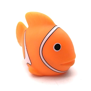 Wholesale Clownfish Squirting Bath Toys | PVC Fish Toys for babies toddlers and OEM wholesale bath toy orders