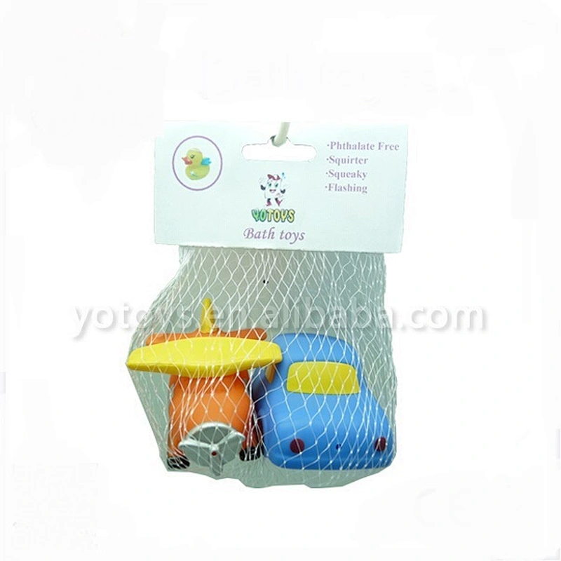 baby educational bath toys educational vehicle bath toy set with colorful car and vehicle bath toy figures for kids OEM wholesale bath toys