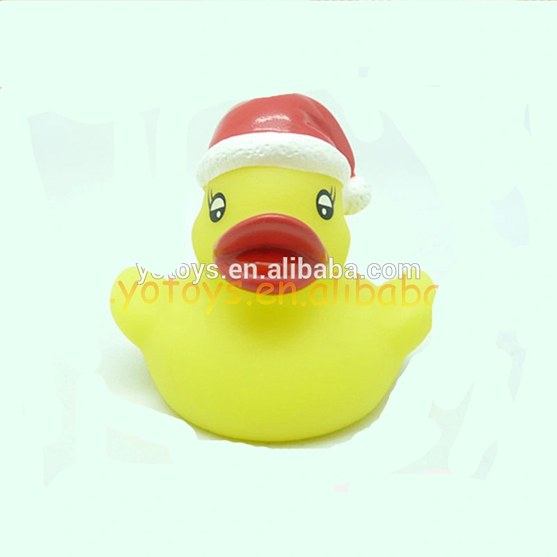Custom Christmas Rubber Ducks | Squeaky Duck Toys for holiday gifts and OEM wholesale orders