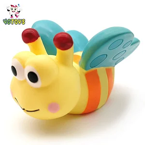 Wholesale Bee Bath Toys | Soft PVC Animal Toys for babies toddlers and OEM wholesale bath toy orders