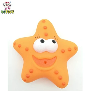 Cute orange starfish bath toy for babies and toddlers