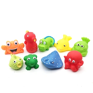 bath toys for babies 6-12 months sea animal bath toy gift set with wholesale sea animal promotion gift bath toys for babies for kids OEM wholesale bath toys