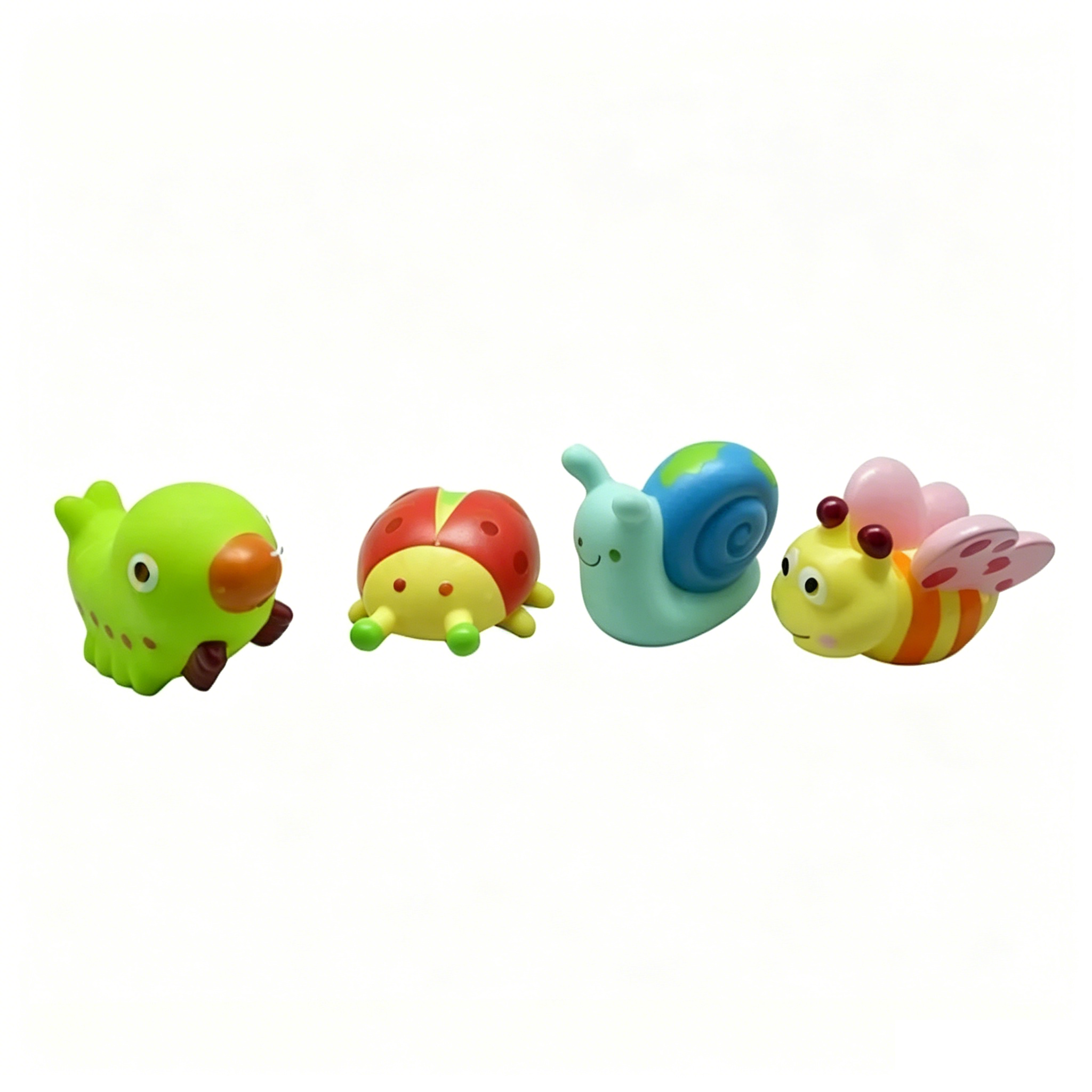 Floating Bath Time Toys Custom PVC Squeeze Set | EN71 OEM wholesale baby bath toy manufacturer