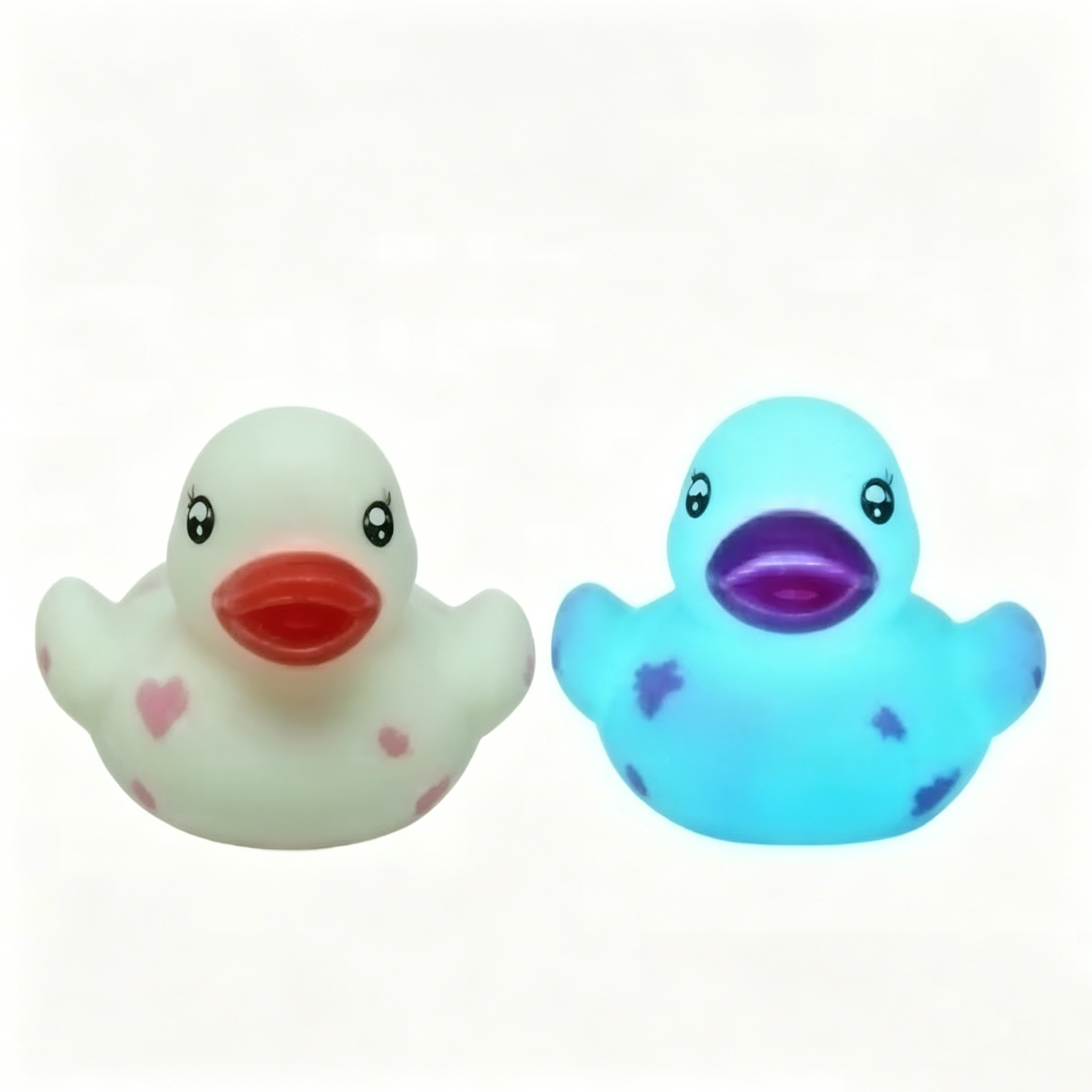 Waterproof LED Bath Toys Floating Rubber Duck Gift OEM wholesale baby bath toy manufacturer