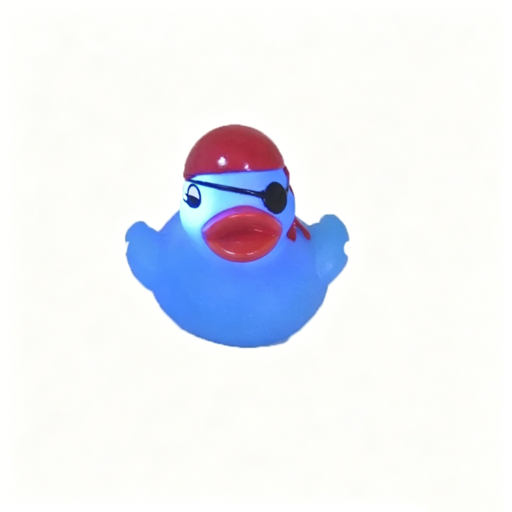 Color Changing Bath Toys for Babies Pirate LED Duck OEM wholesale baby bath toy manufacturer