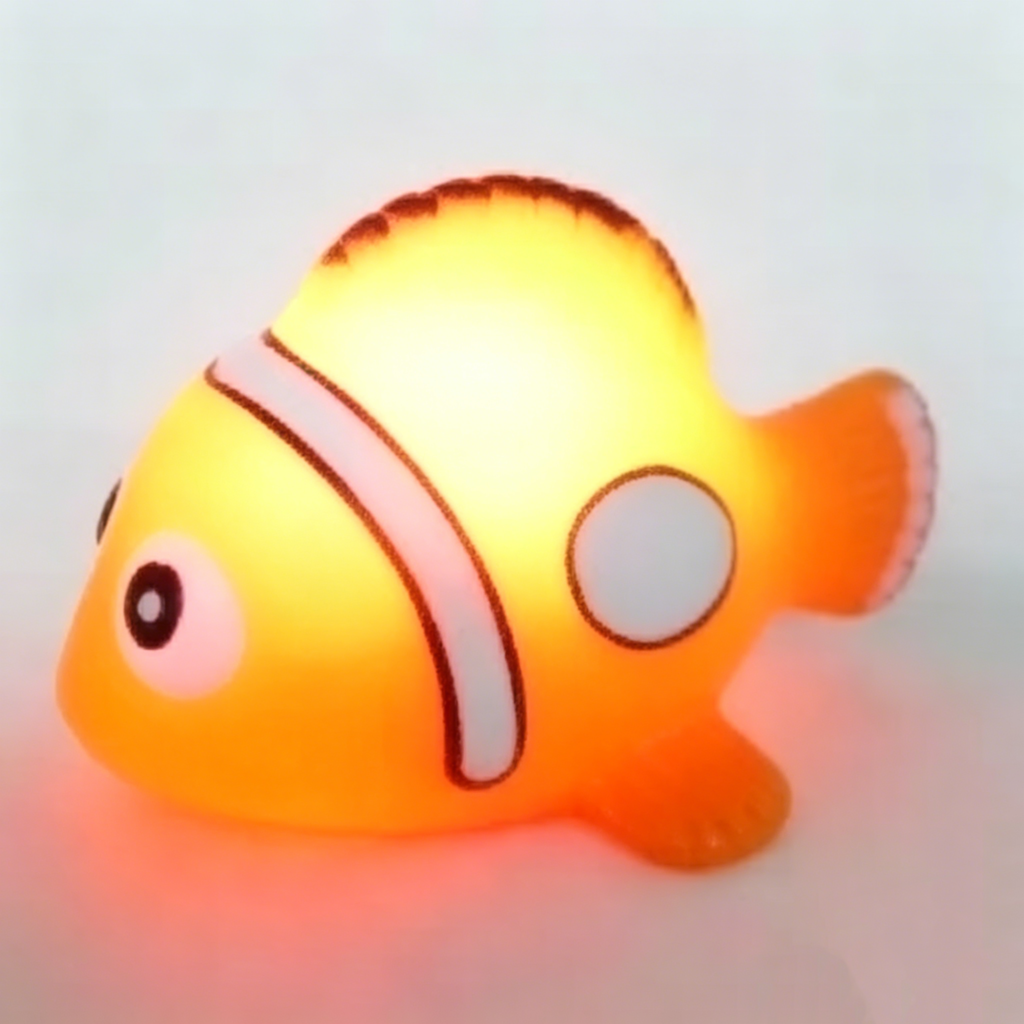 Glowing Bath Toy Flashing Fish Water Play Toy OEM wholesale baby bath toy manufacturer