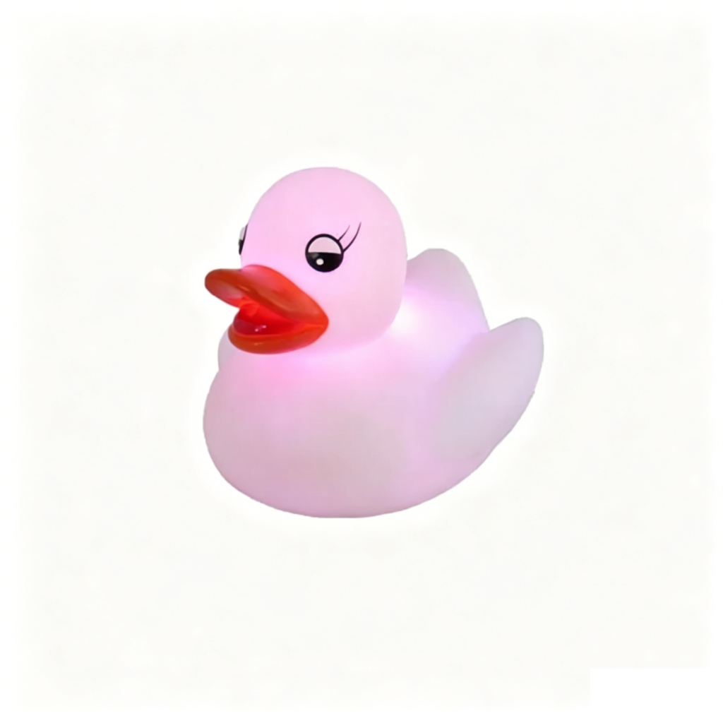 LED Bathtub Toys Light Up Plastic Duck Baby Toy OEM wholesale baby bath toy manufacturer