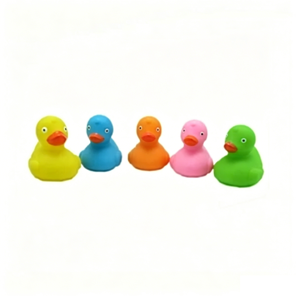 mini rubber ducks Mini Yellow Duck OEM wholesale rubber duck bath toy for babies toddlers and kids