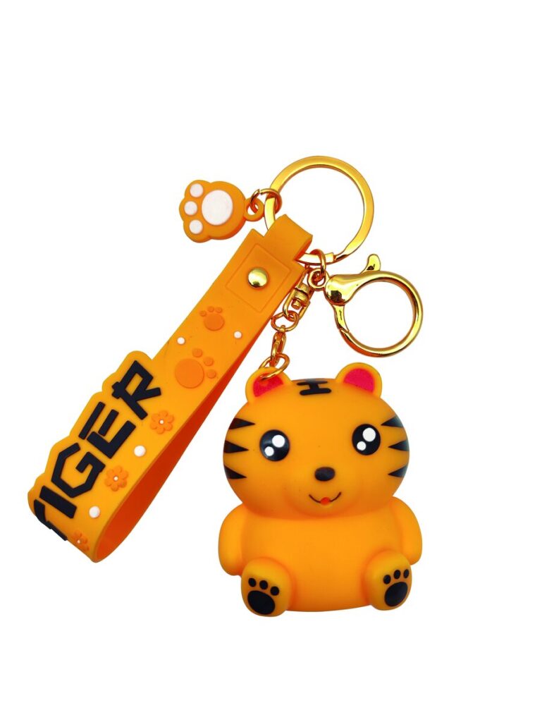 cute keychain charms soft vinyl bag pendant wholesale OEM
