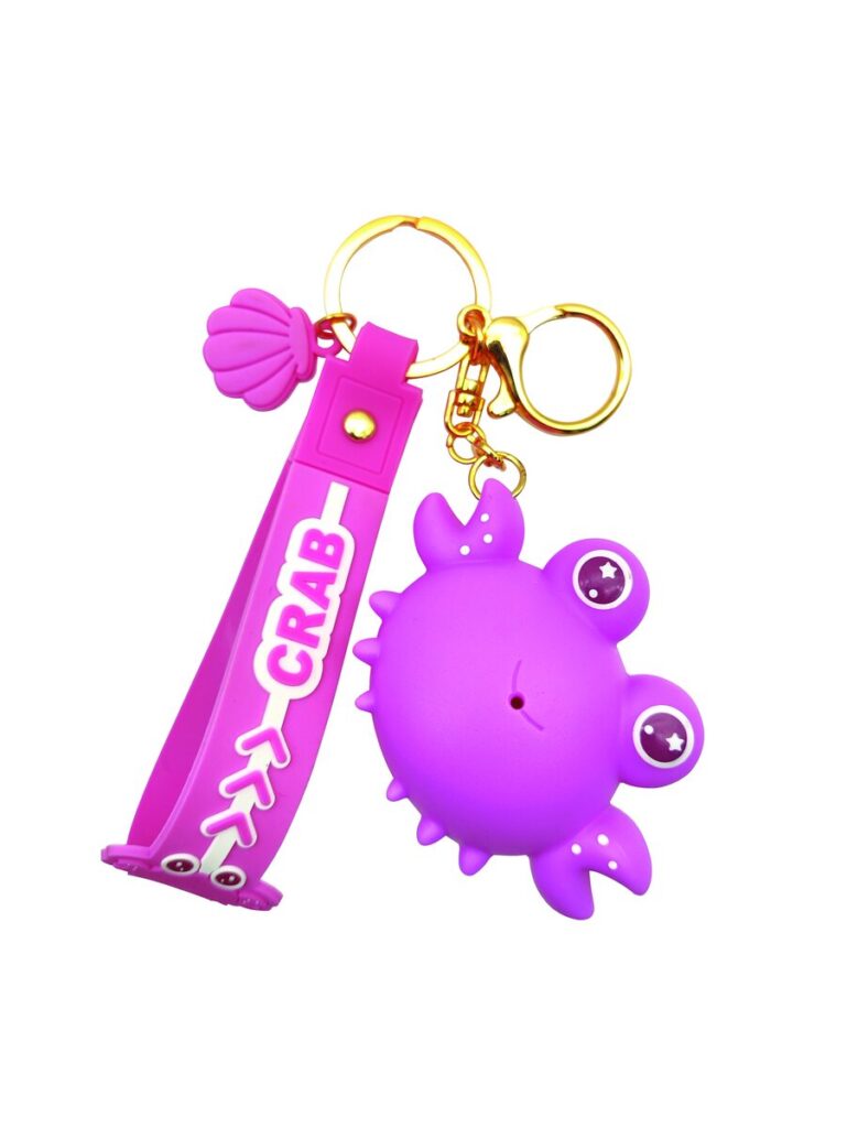 cute keychains for backpacks soft vinyl bag pendant wholesale OEM