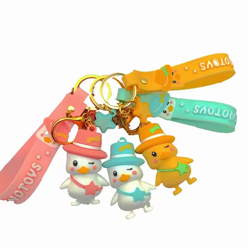 PVC Keychain Soft PVC Bag Pendant Wholesale OEM main image - PVC keychain OEM factory (YOTOYS)