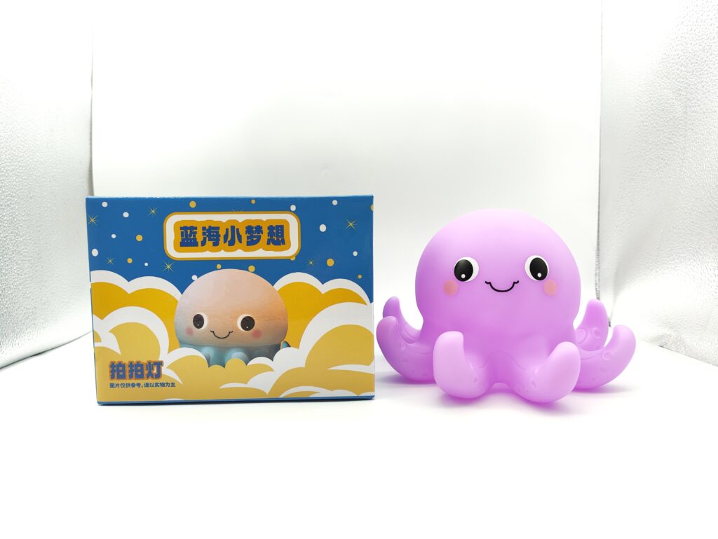 Rechargeable Night Light Purple LED Bedroom Night Light Wholesale OEM main image - rechargeable night light OEM factory (YOTOYS)