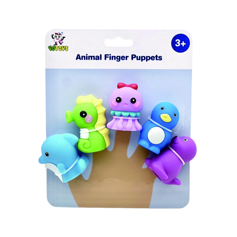 Finga Puppets Set — Custom Vinyl Puppet Manufacturer (OEM/ODM) main image - finga puppets OEM factory (YOTOYS)