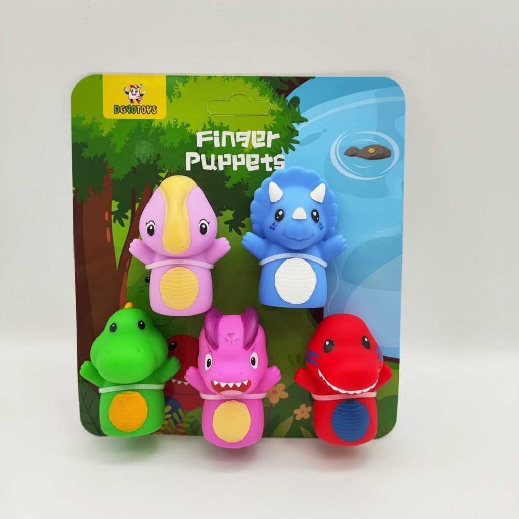 Animal Finger Puppets Set — Custom Vinyl Puppet Wholesale (OEM/ODM) main image - animal finger puppets OEM factory (YOTOYS)