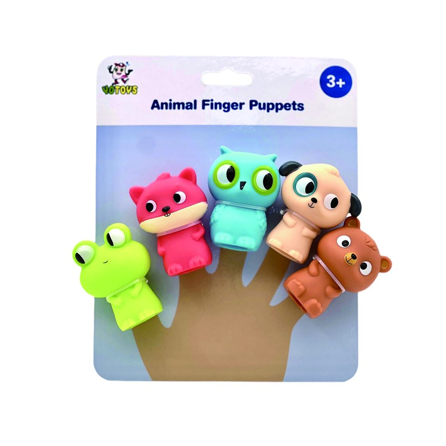 Finga Puppets Set — Custom Vinyl Finger Puppet OEM Factory main image - finga puppets OEM factory (YOTOYS)