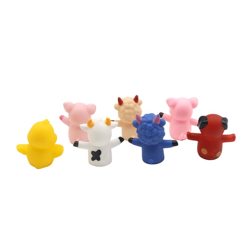 Finga Puppets Set — Custom Vinyl Finger Puppet Wholesale (OEM) main image - finga puppets OEM factory (YOTOYS)