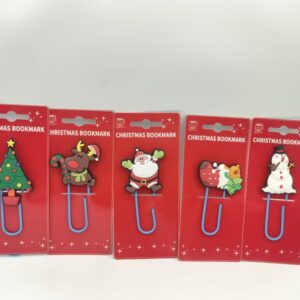 Christmas Paper Clips Set - Festive Office Stationery 30 Pack