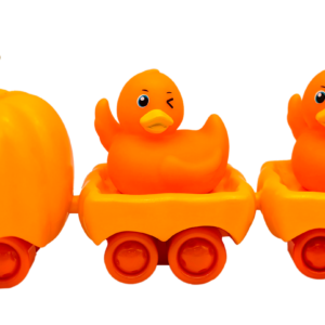 rubber duck train bath toy set rubber duck train bath toy - kids bathtub water play set main image - YOTOYS OEM factory