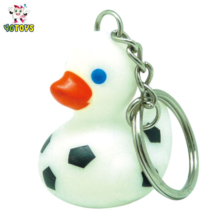 aesthetic cute keychain soft PVC bag pendant duck shape - aesthetic cute keychain OEM factory Main Image (YOTOYS)