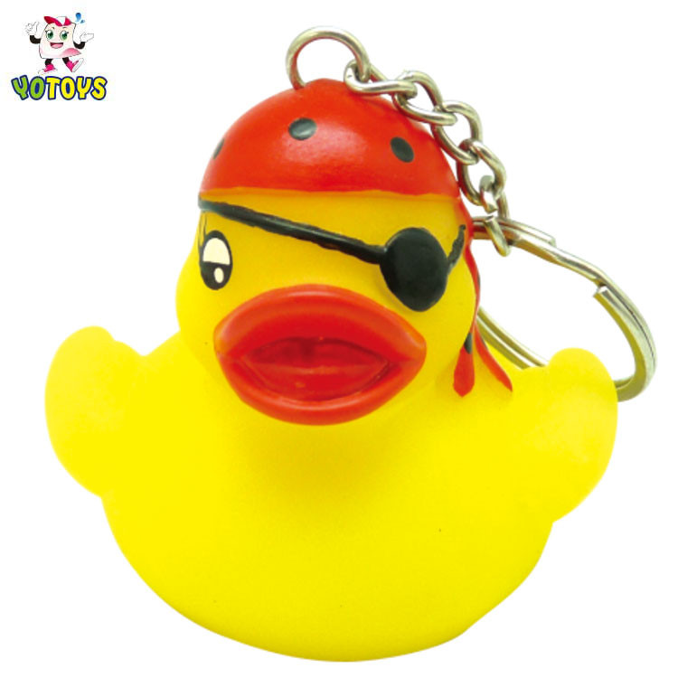cute keychains for backpacks duck shape soft PVC bag pendant - cute keychains for backpacks OEM factory Main Image (YOTOYS)